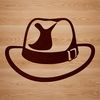 SVG Hat Vector Art A classic cowboy hat design suitable for vector art projects and digital cutting machines.