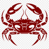 Unique Crab SVG