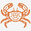 Free Stunning Crab Vector Craft File