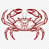 Free Unique Crab Vector Art