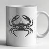 Stunning Crab In DXF - Free Digital Download