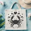 Beautiful Crab In SVG For Free Download