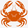 Unique Crab Vector Illustration