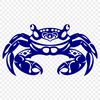 Crab Printable Artwork In PNG & SVG - Free Digital Download