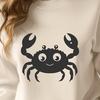 Beautiful Crab Illustration - Free SVG