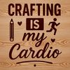 Funny Crafting Quotes Vector Design A vector design quote about crafting with funny typography, suitable for various cutting machines.