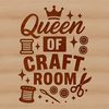 Funny Crafting Motivation A humorous quote about crafting with a bold font style suitable for use in various design applications.
