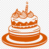 Cake Clip Art In SVG, PNG, PDF And DXF File Formats