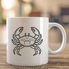 Artistic Crab - For Laser Cutter Project