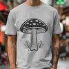 Artistic Mushroom In PDF & PNG