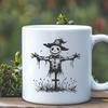 Beautiful Scarecrow In SVG, PNG, PDF And DXF File Formats - Free