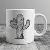 Artistic Cactus In PDF & PNG