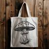 Beautiful Mushroom Digital Drawing