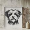 Morkie In SVGs - Free Commercial Use License