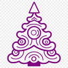 Unique Christmas Tree SVG, PNG, PDF And DXF Files