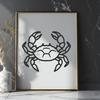 Stunning Crab In SVG - Free Download