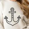 Anchor Vector Image In DXF File Format For Free Download