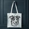 Beautiful Australian Shepherd In PDF And PNG