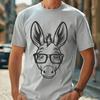 Free Donkey Wearing Glasses