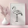 Free Flamingo - Sublimation PNG