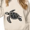 Beautiful Sea Turtle - PNG Format