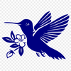 Stunning Hummingbird - Laser Cutter DXF