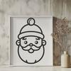 Santa In SVG For Download, Free Commercial Use