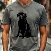 Artistic Sitting Labrador Retriever DXF