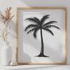 Artistic Palm Tree In SVG - Free Digital Download