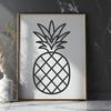 Beautiful Pineapple In SVG Format