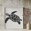 Artistic Sea Turtle - For Glowforge Project