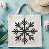 Creative Snowflake Drawing