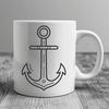 Artistic Anchor DXF - Free Commercial Use Download