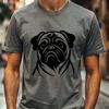 Unique Pug Clip Art