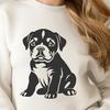 Unique Puppy In SVG, PNG, PDF And DXF File Formats - Free