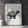 Stunning Stegosaurus Drawing