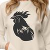 Unique Cockerel Stencil