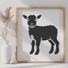 Beautiful Lamb - DXF Format