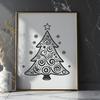 Artistic Christmas Tree - PDF Format