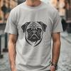 Artistic Pug Digital Art - Free PDF Download