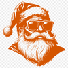 Beautiful Santa - For Sublimation Project