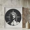 Unique Jesus Stencil