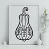 Ornate Squash - Laser Engraver DXF