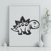 Creative Baby Dinosaur - Craft PNG