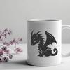 Free Unique Dragon Image SVG - Commercial Use