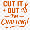 Laughter is the best craft Funny craft quote in vector format