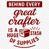 Whimsical Crafting Quotes A humorous quote about crafting or making things, designed as vector art for digital and physical use.