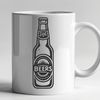 Beer Bottle Vector Graphic Illustrated beer bottle in vector format.