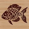 Realistic Crappie SVG Design Free Download A realistic illustration of a Crappie fish in vector format.