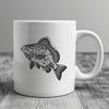 Unique Crappie Digital Drawing SVG - Free Download